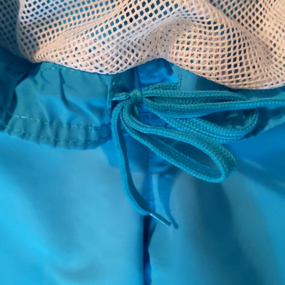 Hawaiian Authentics Aqua Blue Swim Trunks . Sz XL - Picture 6 of 9
